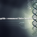 Réponse rapide : comment faire bouillir un œuf mollet